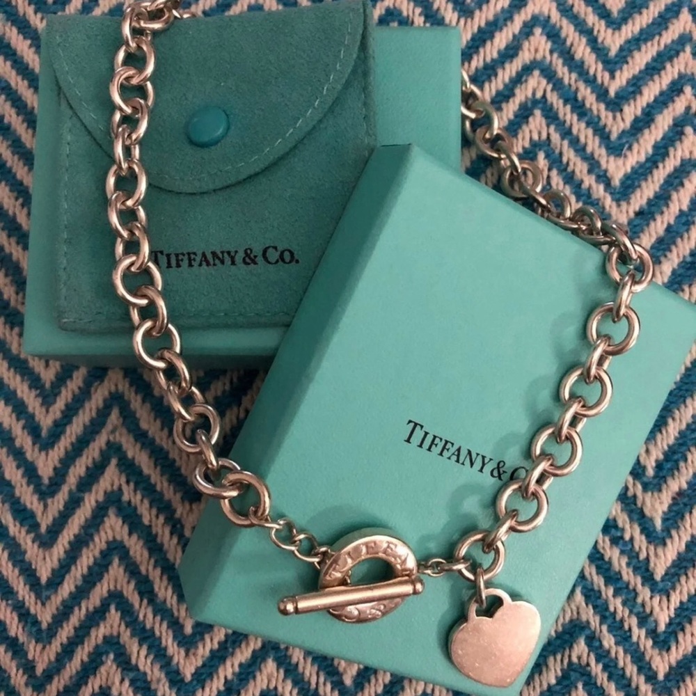 Authentic Tiffany & Co sterling silver necklace